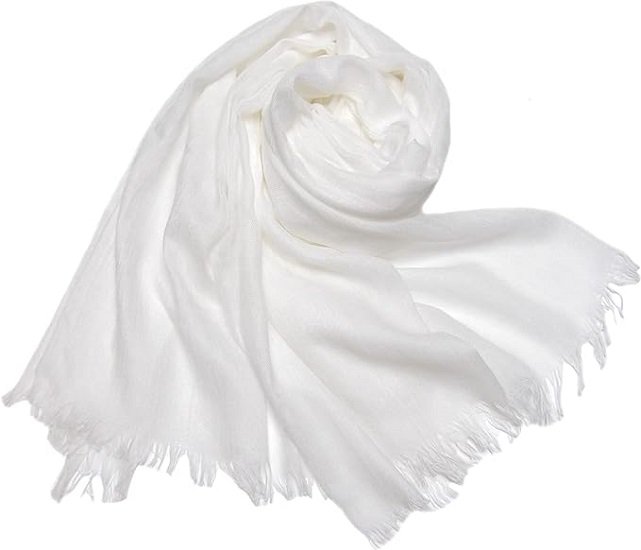 Women Summer Scarfs Lightweight Large Long Gauze Shawl Linen Beach Wrap Plain 75”×43”